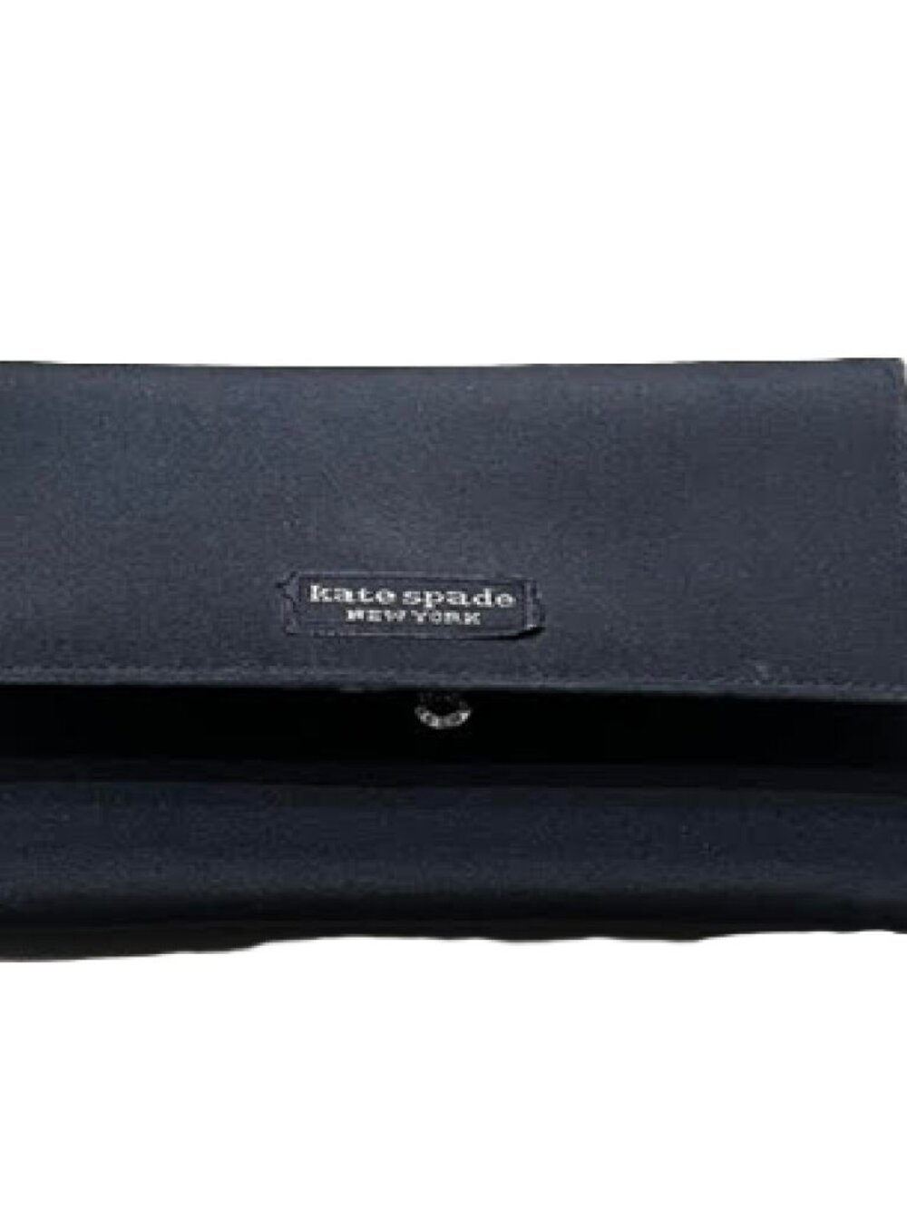 Kate Spade Black 3 fold women's Wallet 6.5 x 4